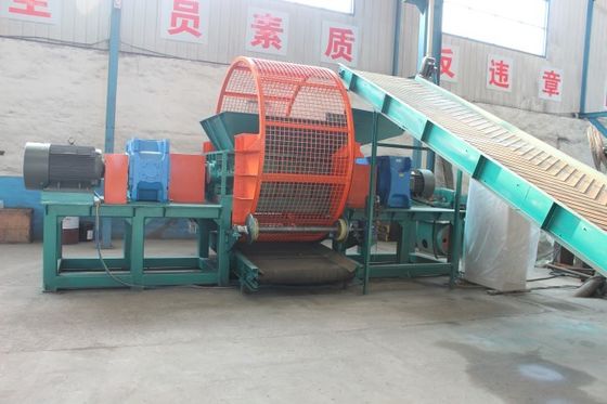 60Kw Rubber Tire Shredder LP1200 Waste Tyre Recycling Machine
