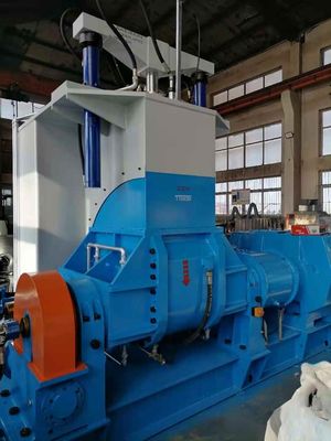 110kW 75L Rubber Kneader With Double Hydraulic Pressure Lid