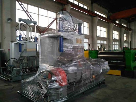 110kW 75L Rubber Kneader With Double Hydraulic Pressure Lid