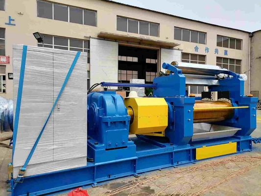 XK-550 Rubber Mixing Mill Machine 110Kw Open Mill Rubber Mixing