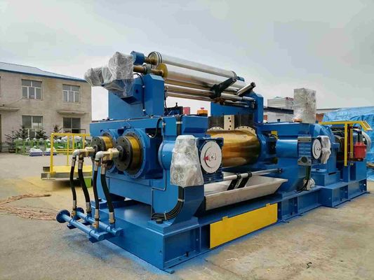 XK-550 Rubber Mixing Mill Machine 110Kw Open Mill Rubber Mixing