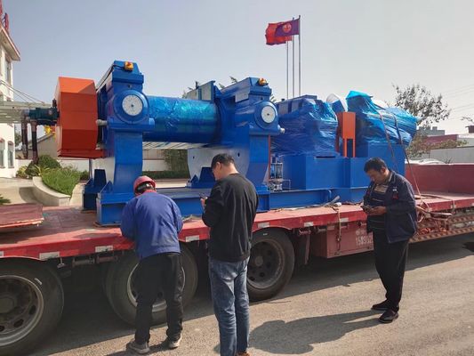 XKJ480 Rubber Refining Machine Rubber Reclaim Sheet Line